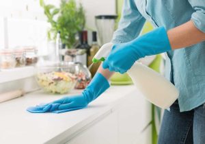 Cleaning Counters - Franchise Resales
